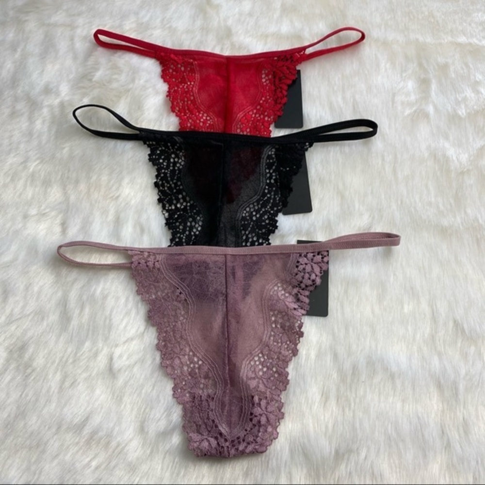3pcs Sexy Thongsโ
